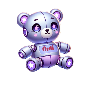 Robotic looking teddy Bear
